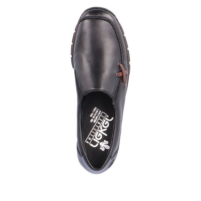 Женские туфли RIEKER черные, артикул 53783-00