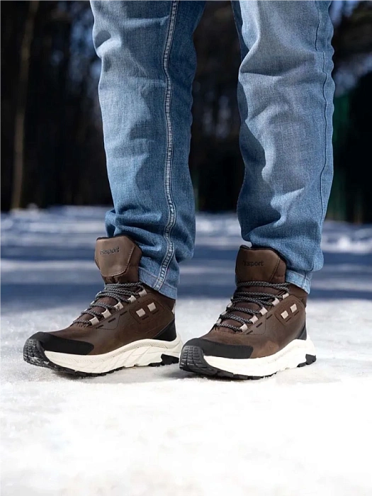 Мужские кроссовки RS SPORT коричневые, артикул 1581058_brown/M