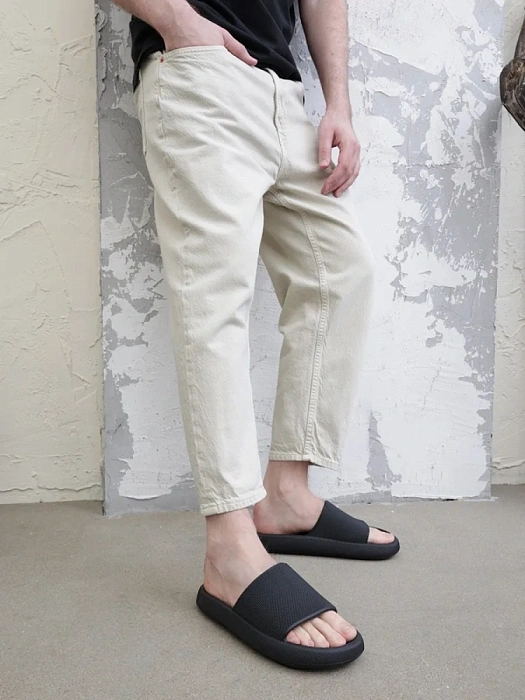 Мужские сабо BRUNO RENZONI  черные, артикул 437267/01-01BR