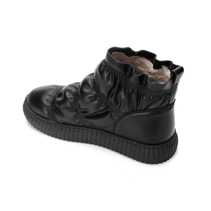 Женские ботинки basic Donna Daniella  черные, артикул NU404-011
