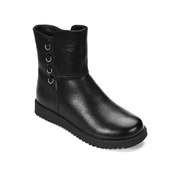 Женские ботинки basic Donna Daniella  черные, артикул RJ001-100