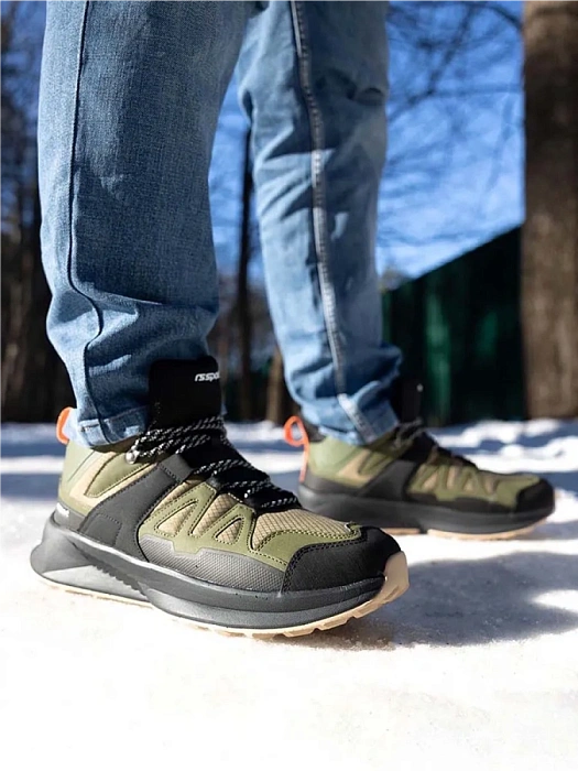 Мужские кроссовки RS SPORT зеленые, артикул 1855563_green/M