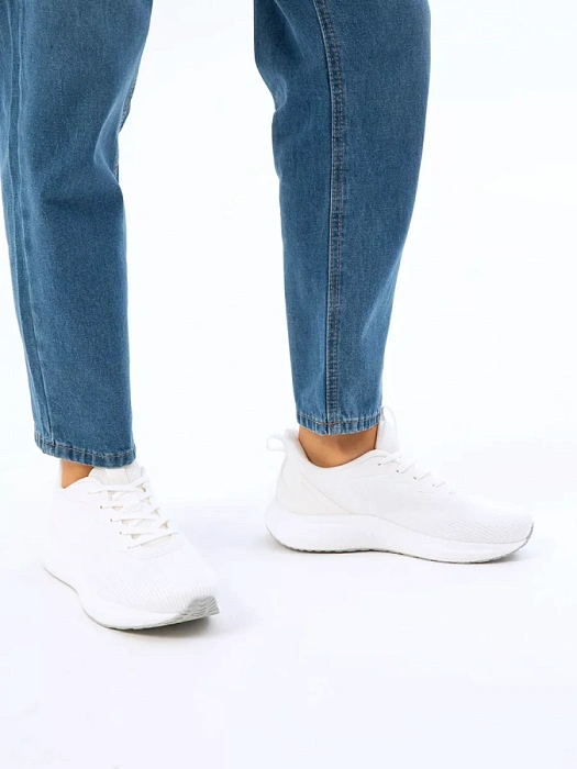 Женские кроссовки SOFIA-ALEXANDRA белые, артикул SA16477-WB/8-1