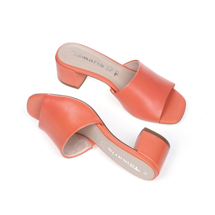Женские сабо TAMARIS оранжевые, артикул 1-27204-42-606