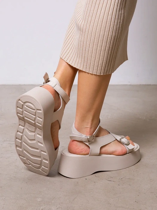 Женские босоножки  SOFIA-ALEXANDRA серые, артикул SA20550-WL