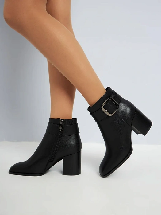 Женские ботинки FEDERICA RODARI черные, артикул 7E-5C450-5-25W