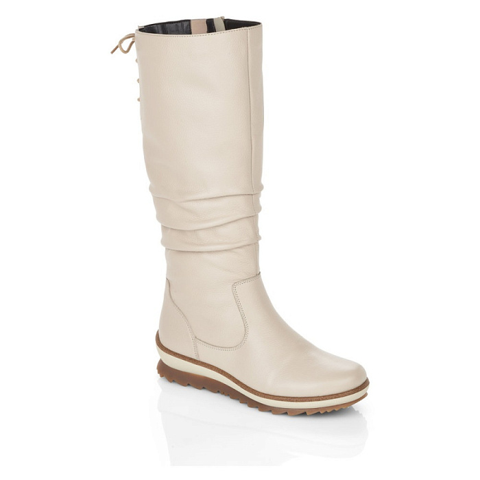 Женские сапоги REMONTE белые, артикул R8475-80