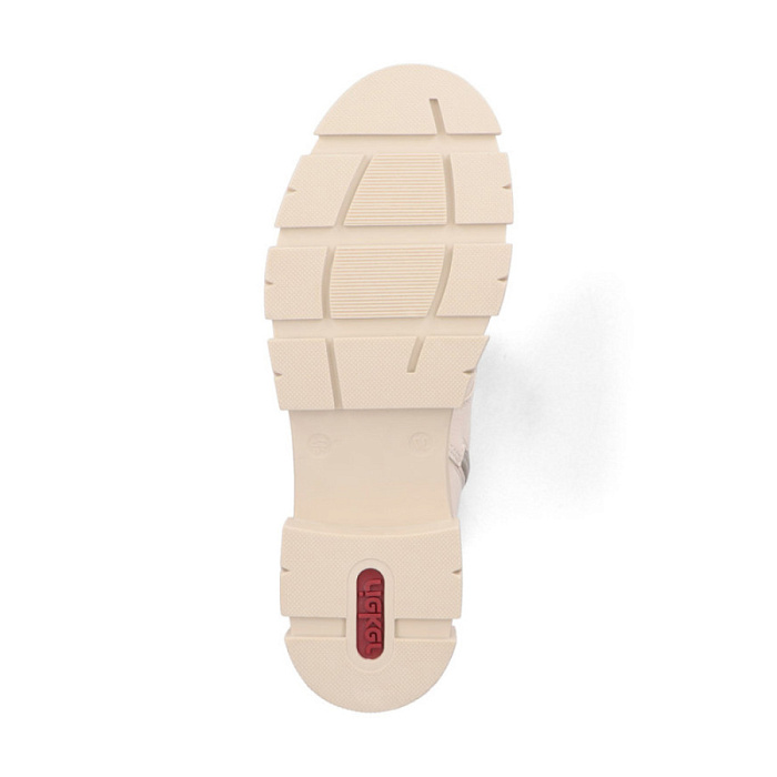 Женские берцы RIEKER бежевые, артикул Y7115-60