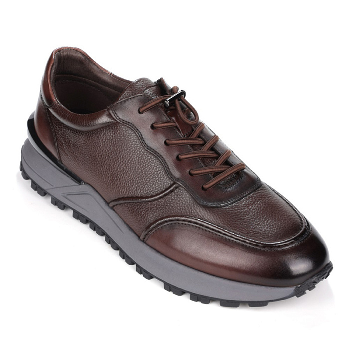 Мужские кроссовки BRUNO RENZONI  коричневые, артикул YS230A-H35A-NP-1