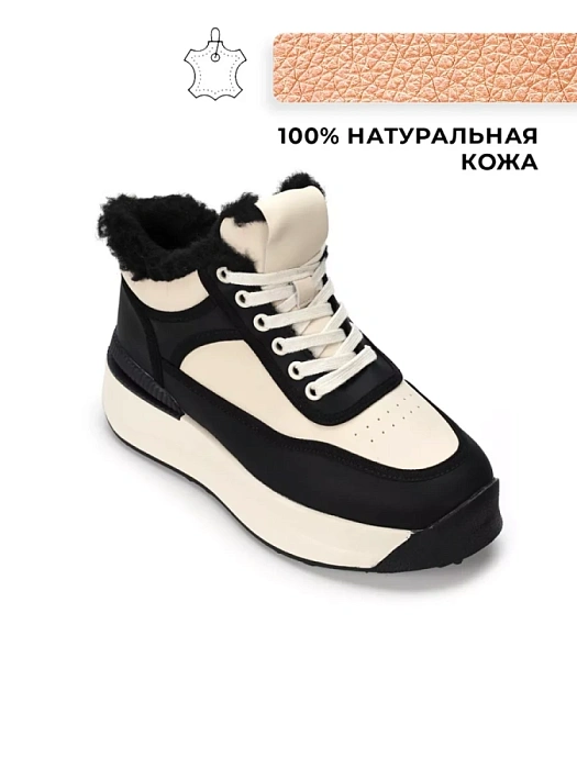 Женские ботинки basic Donna Daniella  черные, артикул T182-011