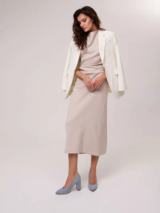 Женские туфли-лодочки MARCO TOZZI голубые, артикул 2-22408-42-847