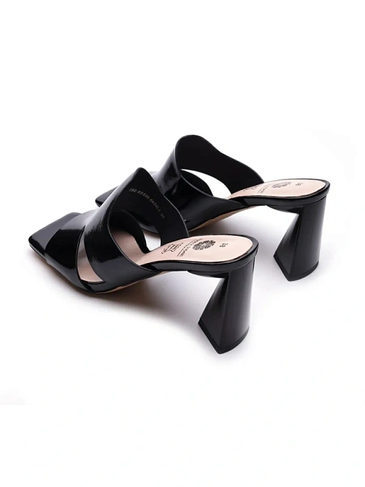 Женские сабо FEDERICA RODARI черные, артикул 38E-HF530-6636L1