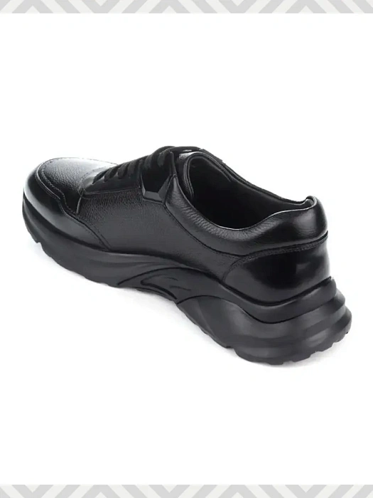 Мужские кроссовки BRUNO RENZONI  черные, артикул YS230AB-H95A