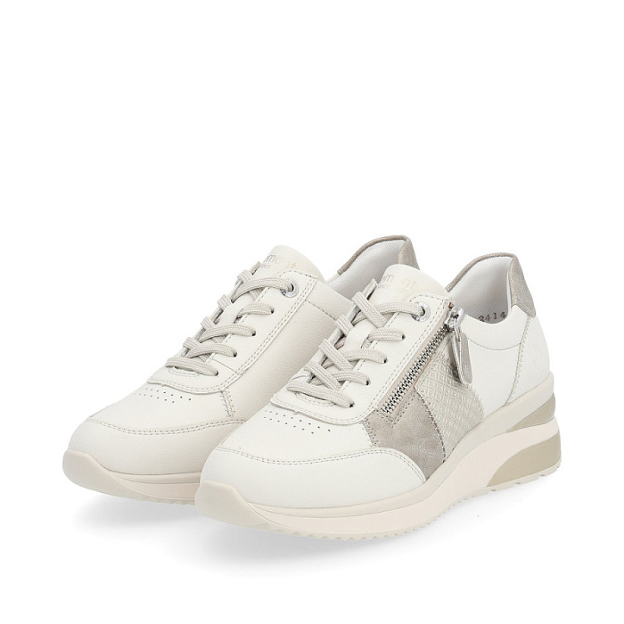 Женские кроссовки REMONTE белые, артикул D2414-80