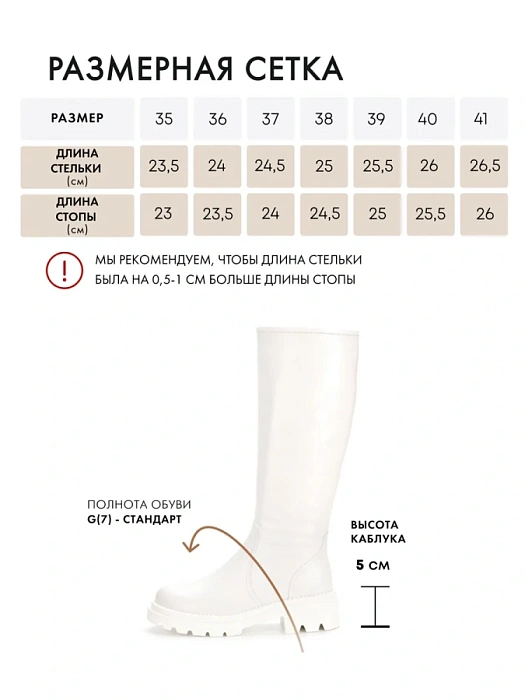 Женские сапоги FEDERICA RODARI белые, артикул 7E-3C537-312