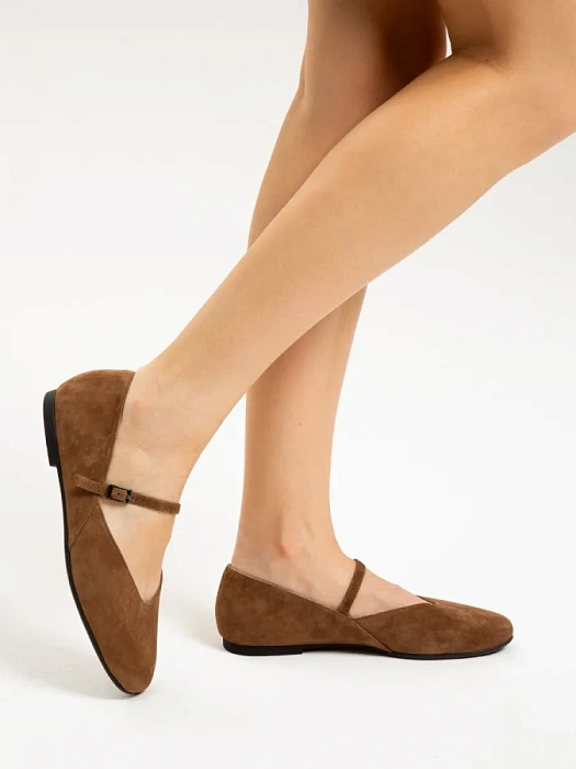 Женские туфли SOFIA-ALEXANDRA коричневые, артикул SA20368-WL