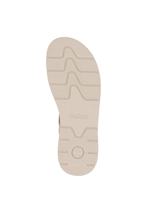 Женские сандалии RIEKER бежевые, артикул V9120-62