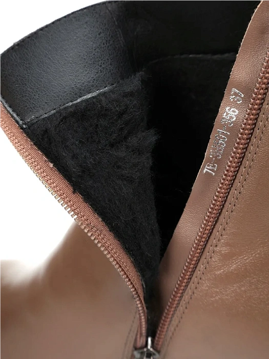 Женские ботильоны FEDERICA RODARI коричневые, артикул 7E-3H501-356