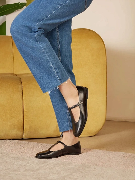 Женские туфли SOFIA-ALEXANDRA черные, артикул 38E-B149-25W