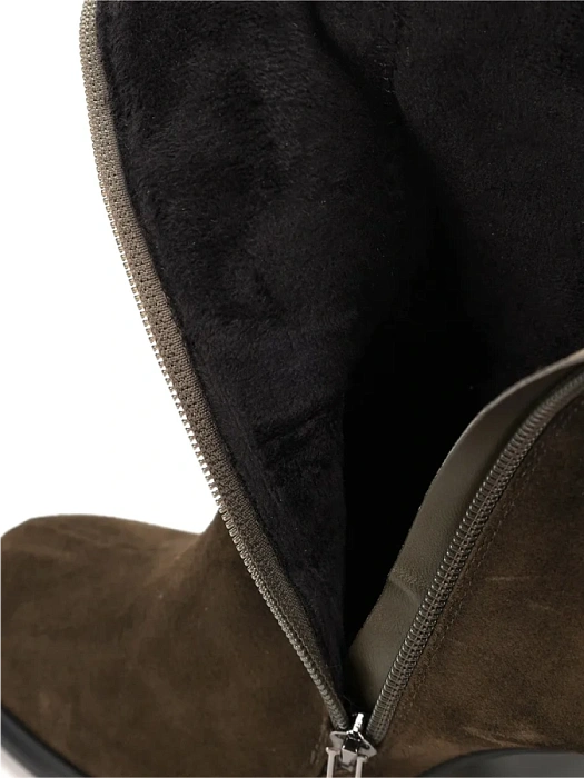 Женские сапоги basic FEDERICA RODARI зеленые, артикул 7E-3C592-828