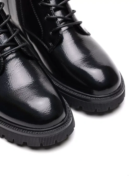 Женские ботинки Donna Daniella  черные, артикул 21W7-17-502B