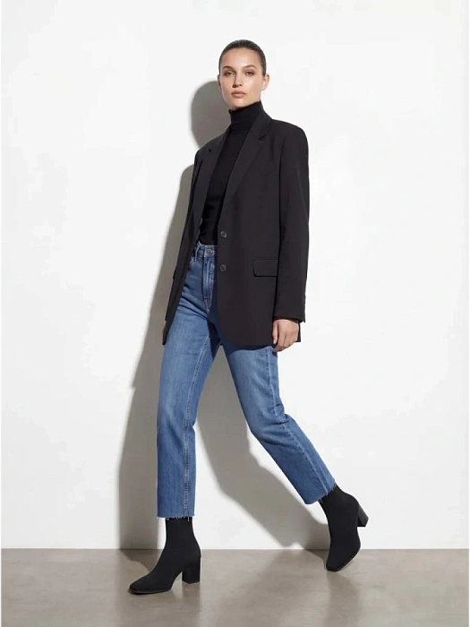 Женские ботинки SOFIA-ALEXANDRA черные, артикул 38E-HF885-A