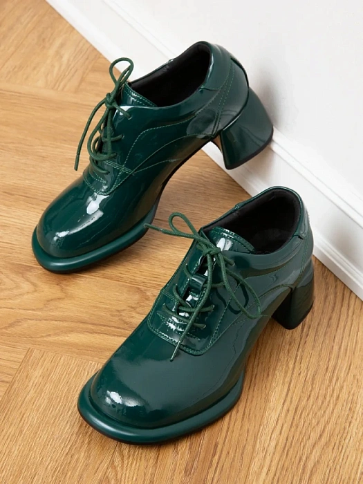 Женские туфли SOFIA-ALEXANDRA зеленые, артикул 17E-H809-CT-1