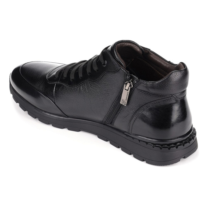 Мужские ботинки basic BRUNO RENZONI  черные, артикул YS920X-H01A-R-1
