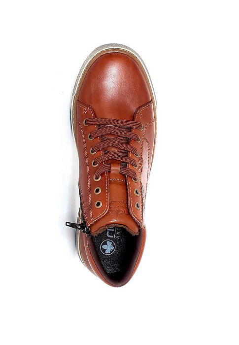 Мужские кеды RIEKER коричневые, артикул 17940-24