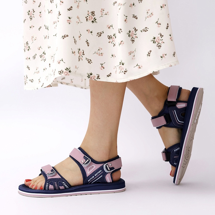 Женские сандалии SAHAB розовые, артикул S084WS_L.T.ROSY