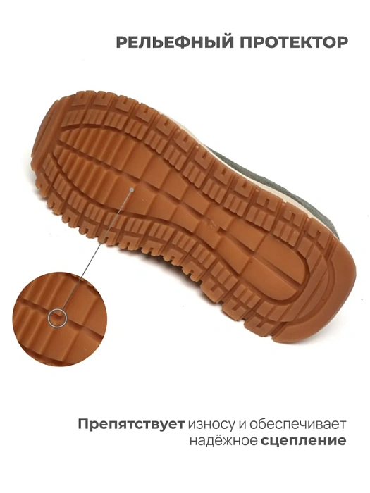 Женские кроссовки STROBBS хаки, артикул F7534-19