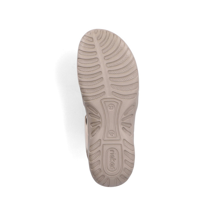 Женские сандалии RIEKER бежевые, артикул 64870-62