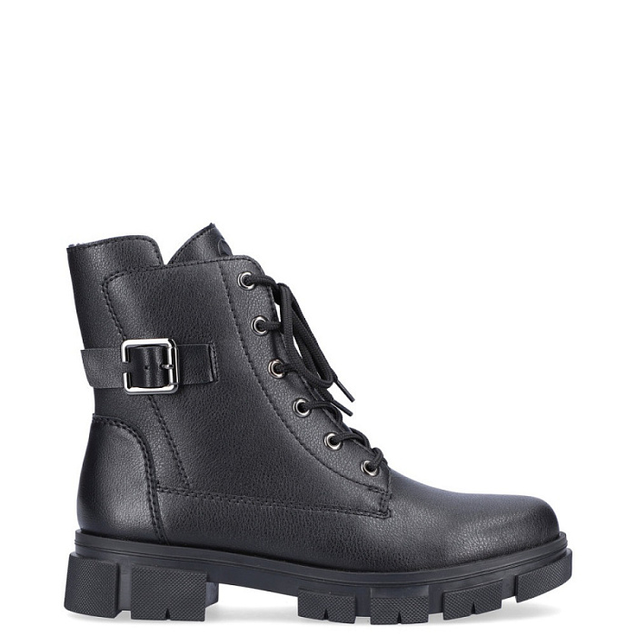 Женские берцы RIEKER черные, артикул Y7114-00