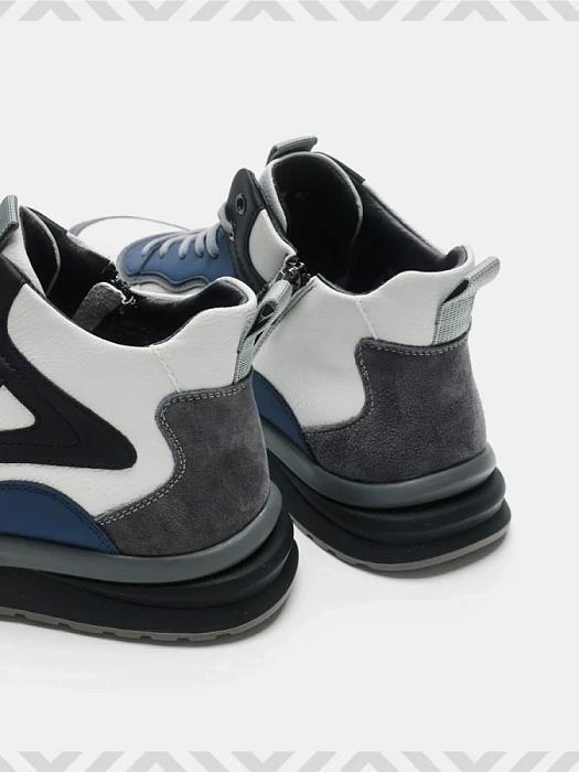 Мужские ботинки BRUNO RENZONI  серые, артикул BR19469-MN/10