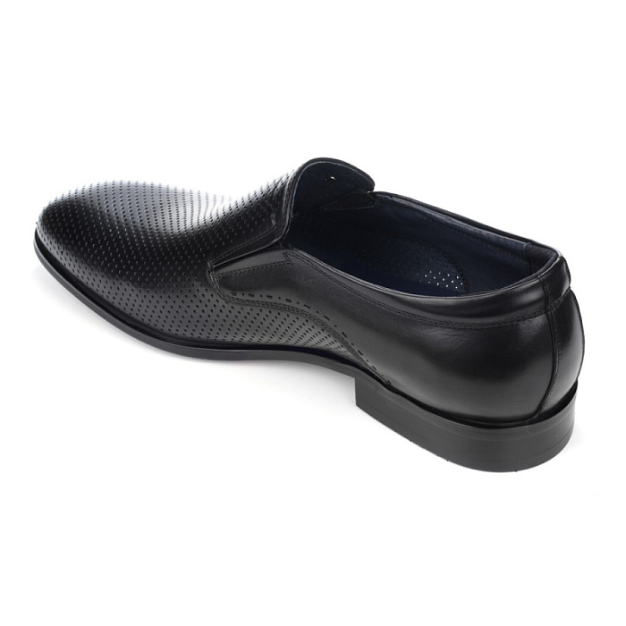 Мужские туфли basic BRUNO RENZONI  черные, артикул 5298B-757A