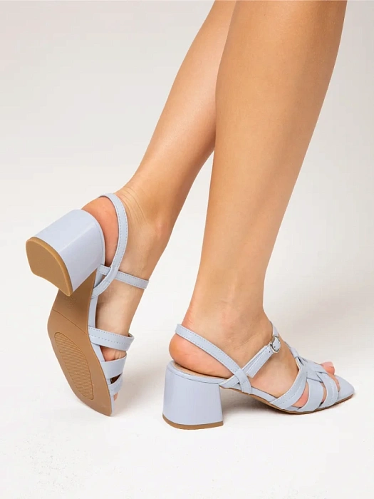 Женские босоножки  FEDERICA RODARI фиолетовые, артикул 7E-4C964-80