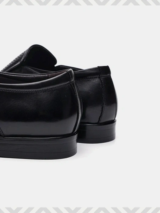 Мужские туфли BRUNO RENZONI  черные, артикул 5529B-916A