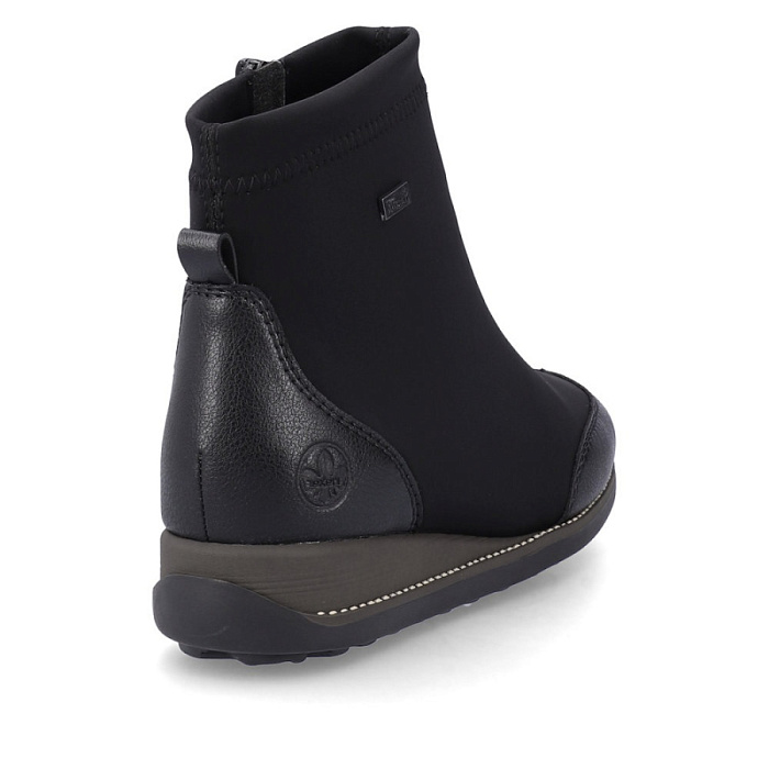 Женские ботинки basic RIEKER черные, артикул 44276-00
