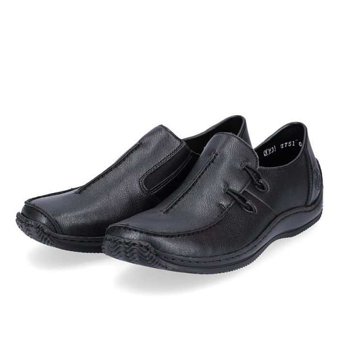 Женские туфли RIEKER черные, артикул L1751-01