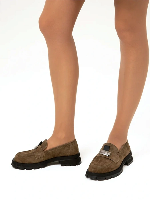 Женские туфли SOFIA-ALEXANDRA коричневые, артикул 17E-16990-H06