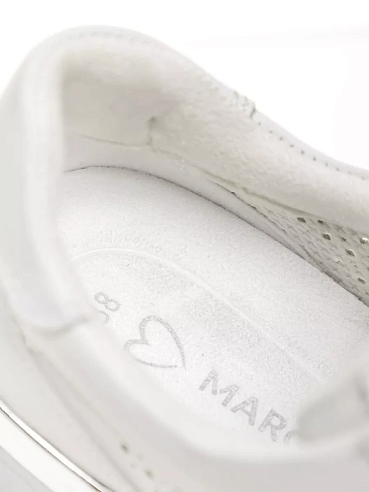 Женские сникерсы MARCO TOZZI белые, артикул 2-23501-42-100
