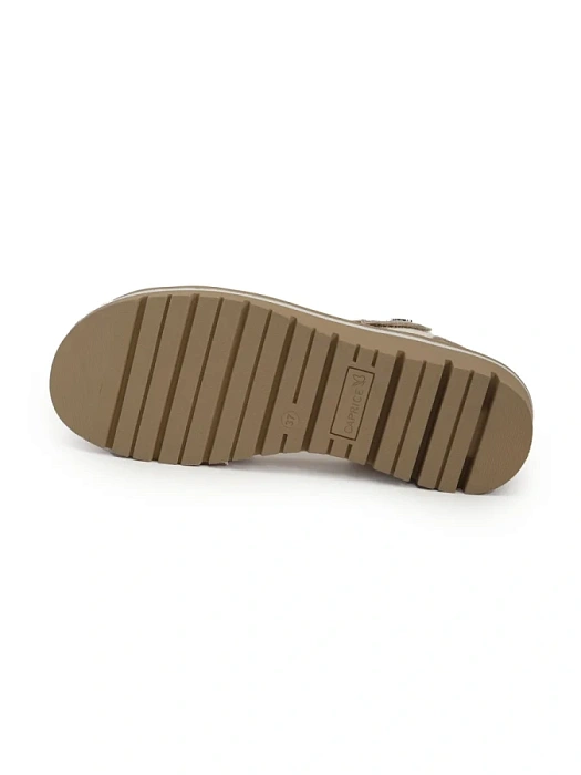 Женские босоножки  CAPRICE бежевые, артикул 9-28713-44-199