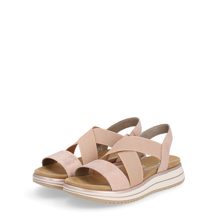 Женские сандалии REMONTE розовые, артикул D1J50-31