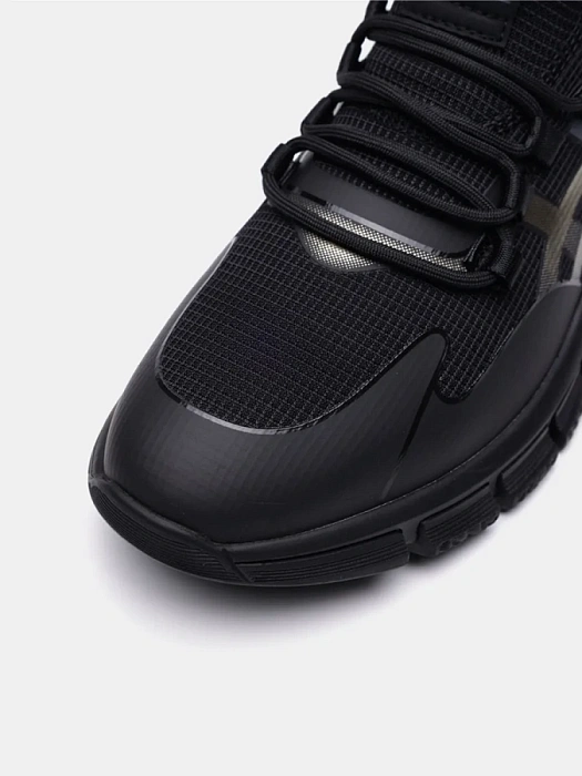 Мужские кроссовки BRUNO RENZONI  черные, артикул RH6689A