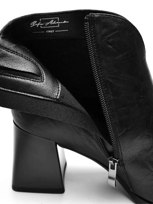Женские ботильоны SOFIA-ALEXANDRA черные, артикул 17E-17170-F02