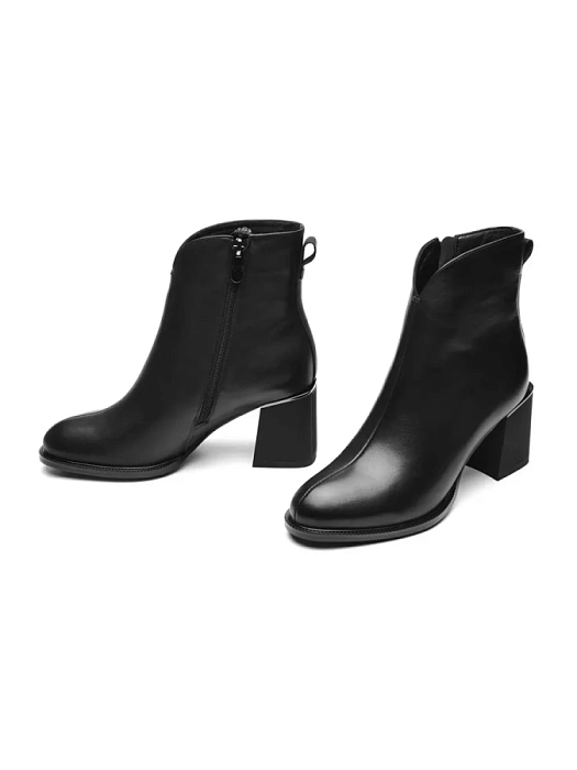 Женские ботильоны FEDERICA RODARI черные, артикул 15E-A3989D-1