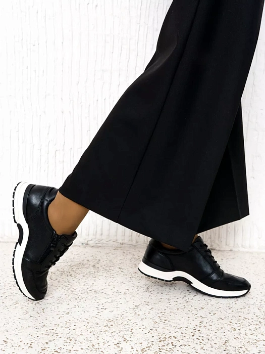 Женские кроссовки eObuv черные, артикул 9-73755-41-040