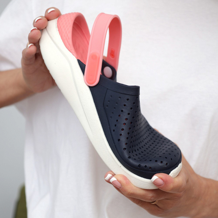 Женские сабо eObuv синие, артикул 437311/01-04EB