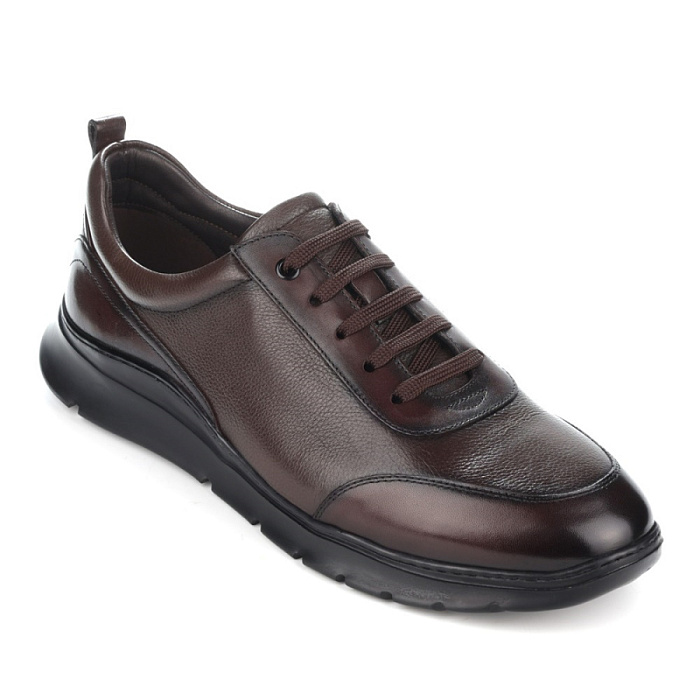 Мужские кроссовки BRUNO RENZONI  коричневые, артикул YS230AB-H62B