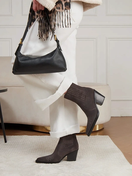 Женские казаки SOFIA-ALEXANDRA серые, артикул 38E-HF873-6054R3-25W